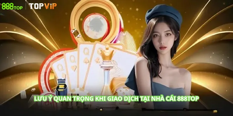 Lưu ý quan trọng khi giao dịch tại nhà cái 888Top